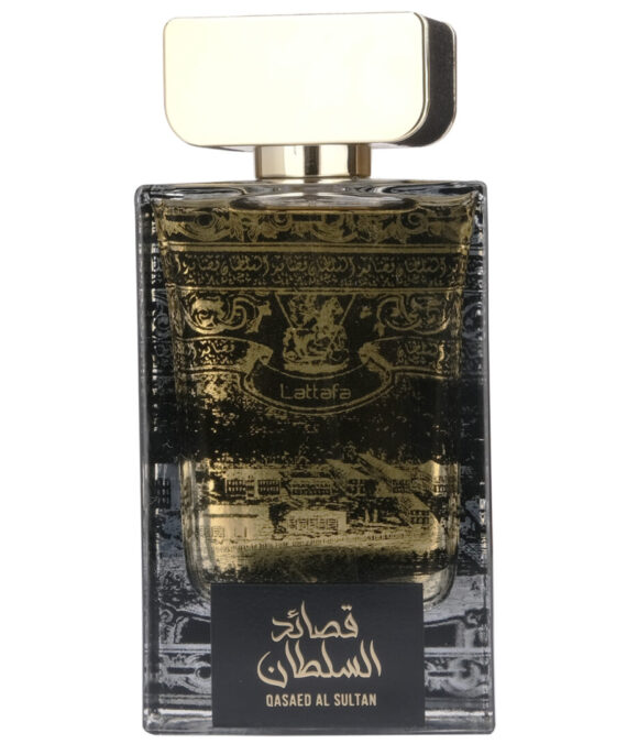  Apa de Parfum Qasaed Al Sultan, Lattafa, Unisex - 100ml