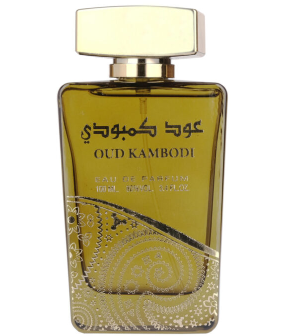  Apa de Parfum Oud Kambodi, Ard Al Zaafaran, Barbati - 100ml