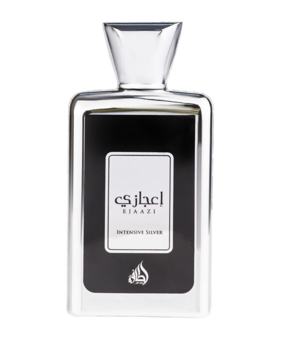  Apa de Parfum Ejaazi Intensive Silver, Lattafa, Barbati - 100ml