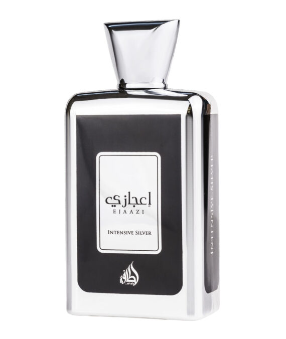  Apa de Parfum Ejaazi Intensive Silver, Lattafa, Barbati - 100ml