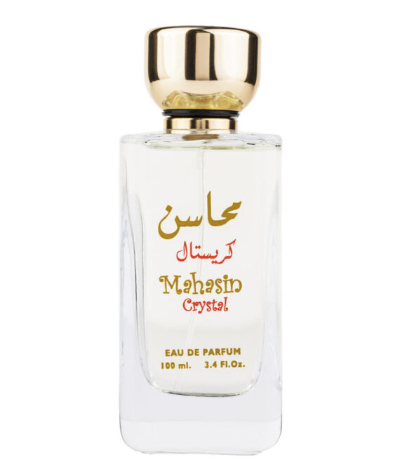  Set Mahasin Crystal, Lattafa, Femei, Apa de Parfum - 100ml + Deo - 50ml