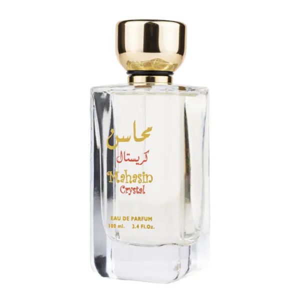 (plu05427) - Set Mahasin Crystal, Lattafa, Femei, Apa de Parfum - 100ml + Deo - 50ml