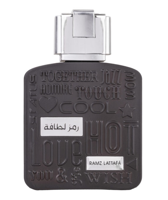  Apa de Parfum Ramz Lattafa Silver, Lattafa, Barbati - 100ml