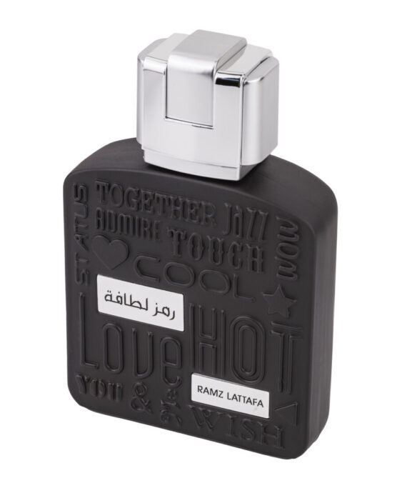  Apa de Parfum Ramz Lattafa Silver, Lattafa, Barbati - 100ml