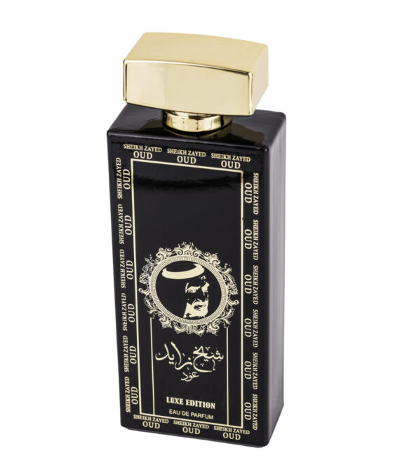  Apa de Parfum Sheikh Zayed Oud Luxe Edition, Wadi Al Khaleej, Barbati - 100ml