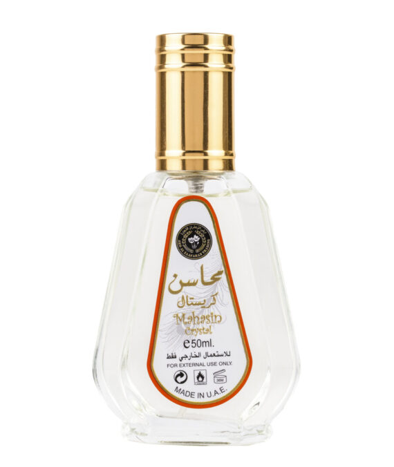  Apa de Parfum Mahasin Crystal, Ard Al Zaafaran, Femei - 50ml