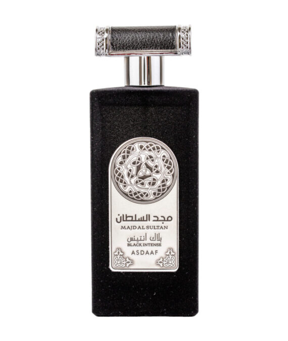  Apa de Parfum Majd Al Sultan Black Intense, Asdaaf, Barbati - 100ml