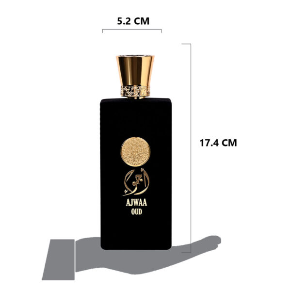 (plu00452) - Apa de Parfum Ajwaa Oud Black, Nusuk, Barbati- 100ml