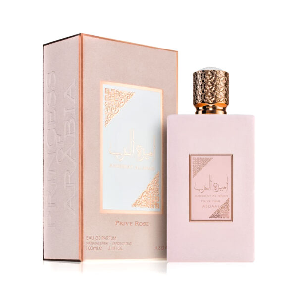 (plu00092) - Apa de Parfum Ameerat Al Arab Prive Rose, Asdaaf, Femei - 100ml