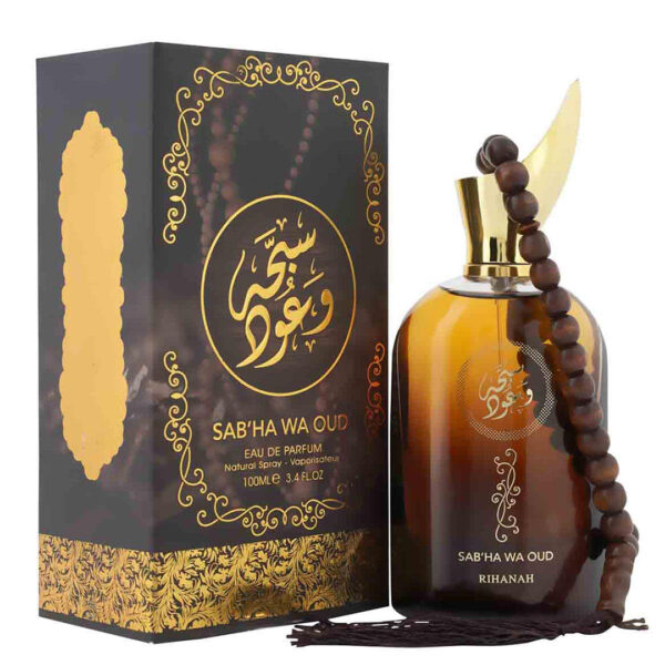 (plu00292) - Apa de Parfum Sab'ha Wa Oud, Rihanah, Unisex - 100ml