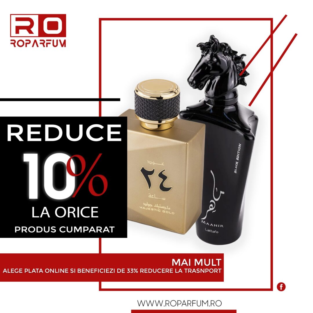 10% reducere la orice comanda