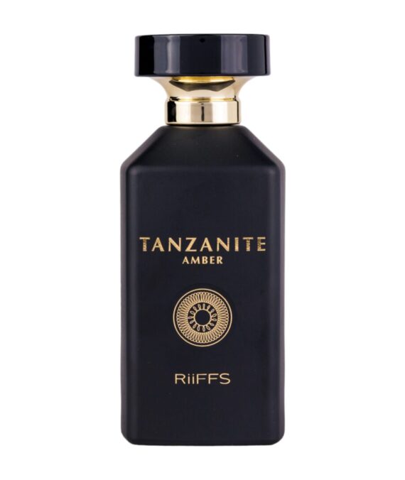  Apa de Parfum Tanzanite Amber, Riiffs, Barbati- 100ml