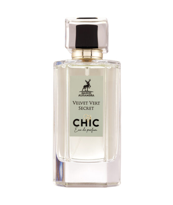  Apa de Parfum Velvet Vert Secret Chic, Maison Alhambra, Femei - 100ml