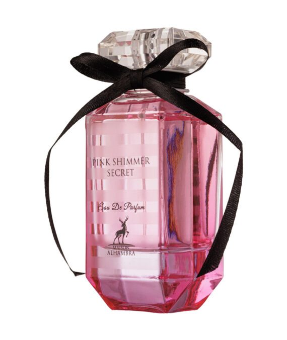  Apa de Parfum Pink Shimmer Secret, Maison Alhambra, Femei - 100ml