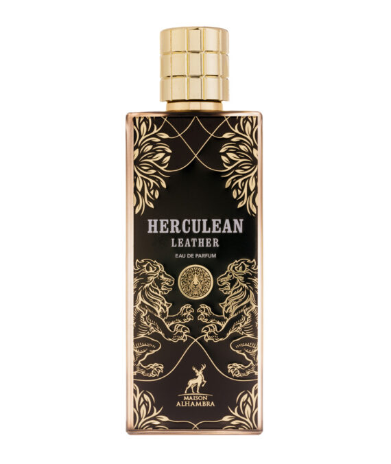  Apa de Parfum Herculean Leather, Maison Alhambra, Unisex - 80ml