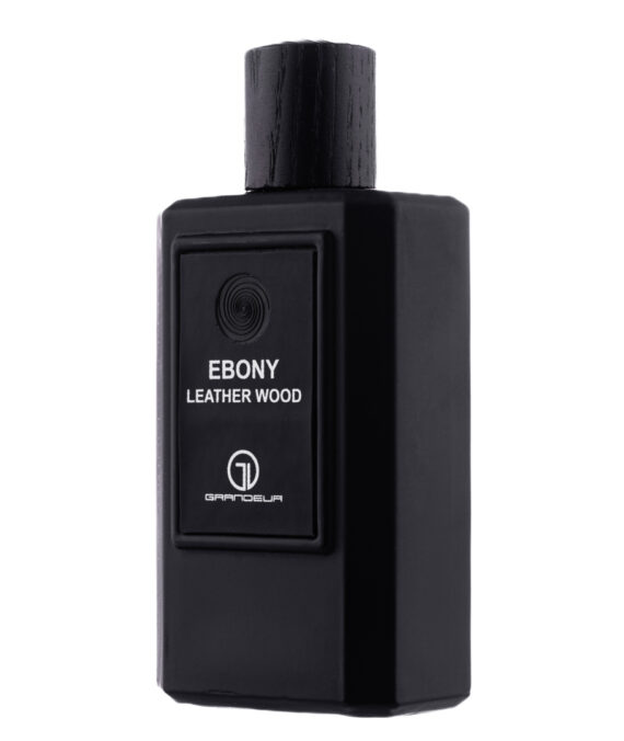  Apa de Parfum Ebony Leather Wood, Grandeur Elite, Barbati - 100ml