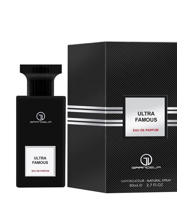  Apa de Parfum Ultra Famous, Grandeur Elite, Unisex - 100ml