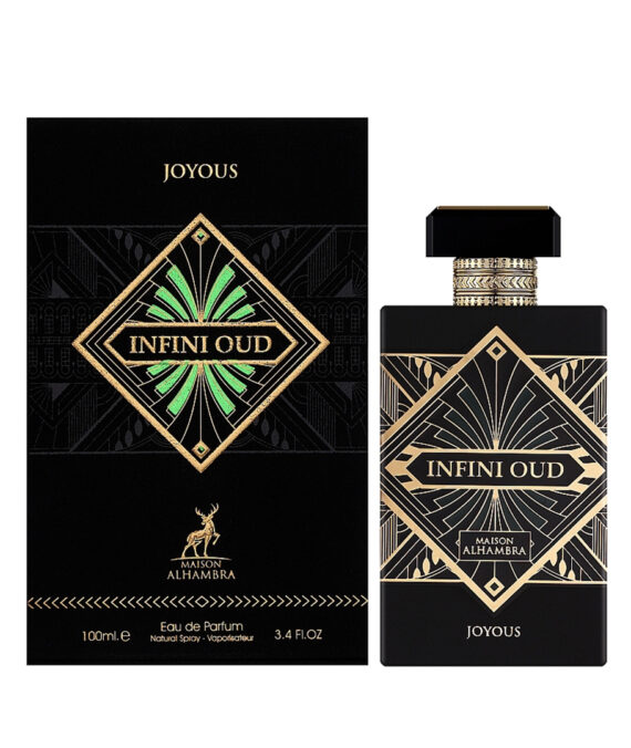  Apa de Parfum Infini Oud Joyous, Maison Alhambra, Barbati - 100ml