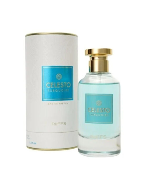  Apa de Parfum Celesto Turquoise, Riiffs, Unisex - 100ml