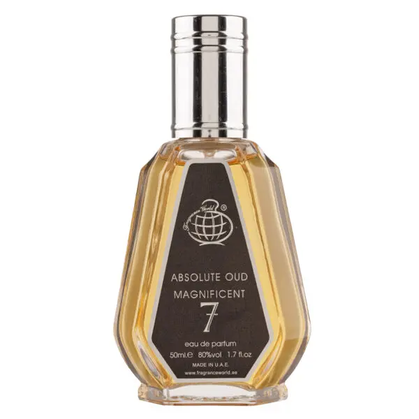 (plu00815) - Apa de Parfum Absolute Oud Magnificent 7, Fragrance World, Unisex - 50ml