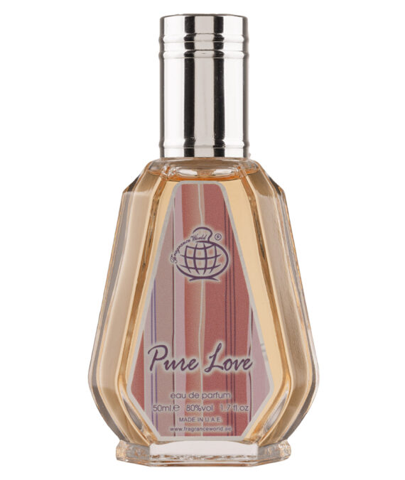  Apa de Parfum Pure Love, Fragrance World, Femei - 50ml