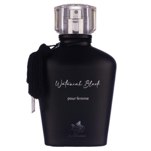 (plu00953) - Apa de Parfum Watania Black, Al Wataniah, Femei - 100ml