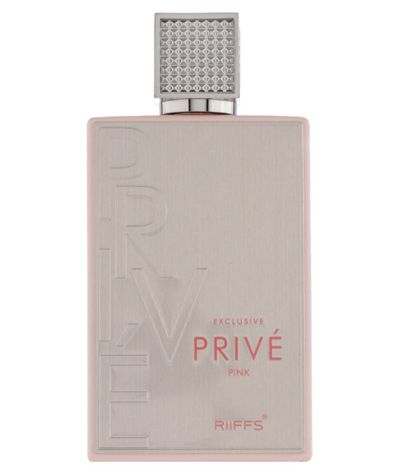  Apa de Parfum Exclusive Prive Pink, Riiffs, Femei - 80ml