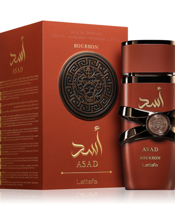  Apa de Parfum Asad Bourbon, Lattafa, Barbati - 100ml