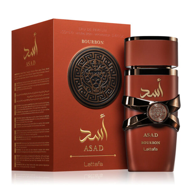 (plu01709) - Apa de Parfum Asad Bourbon, Lattafa, Barbati - 100ml
