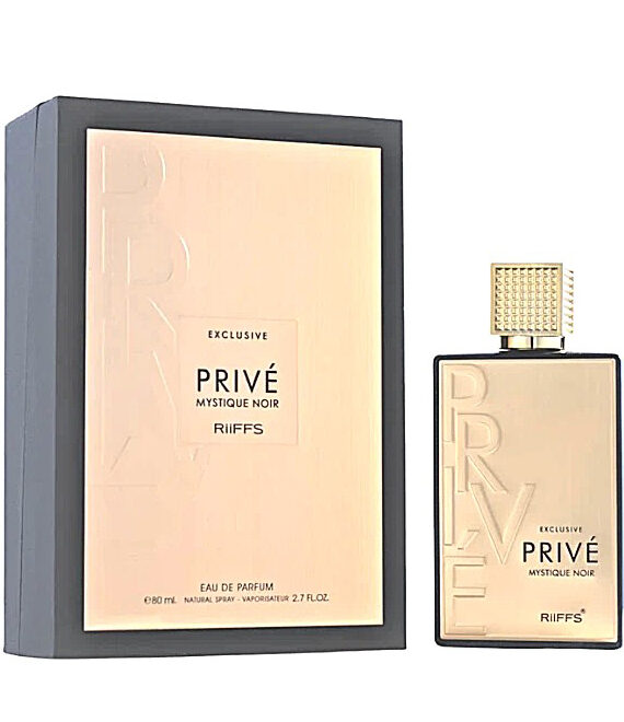  Apa de Parfum Exclusive Prive Mystique Noir, Riiffs, Unisex - 80ml