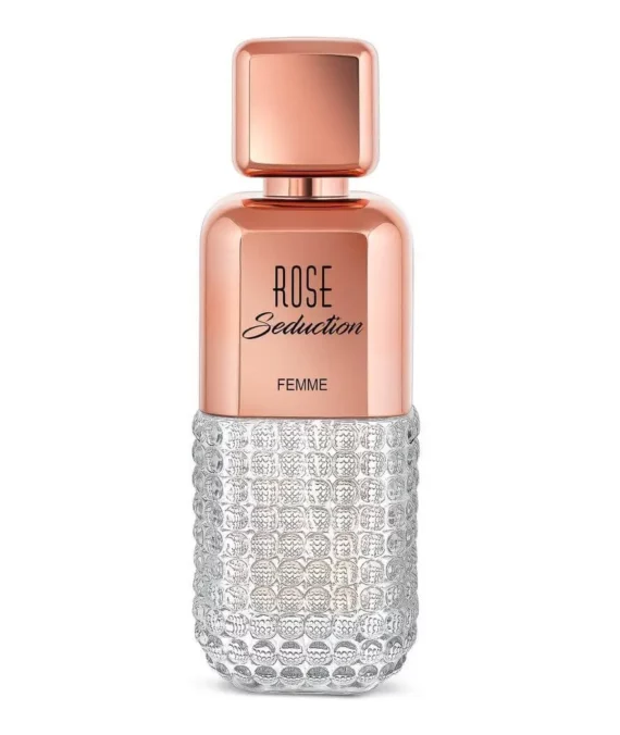  Apa de Parfum Rose Seduction Femme, Fragrance World, Femei - 100ml