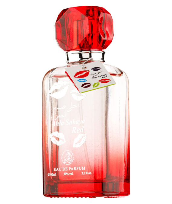  Apa de Parfum Ahla Sabaya Red, Al Fakhr Perfumes, Femei - 100ml