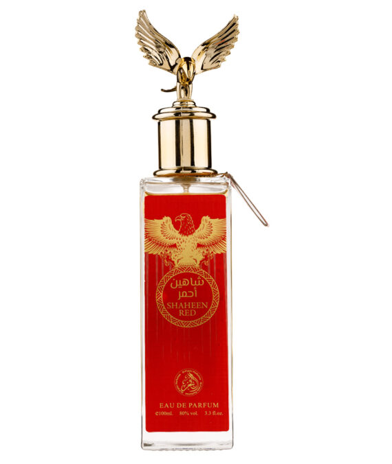  Apa de Parfum Shaheen Red, Al Fakhr Perfumes, Femei - 100ml