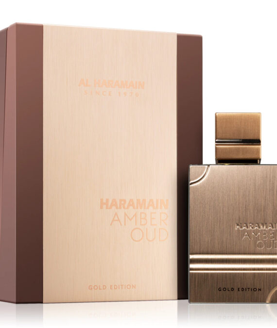  Apa de Parfum Amber Oud Gold Edition, Al Haramain, Unisex - 60ml