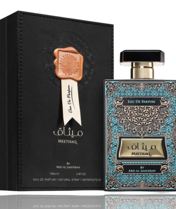  Apa de Parfum Meethaq, Ard Al Zaafaran, Barbati - 100ml