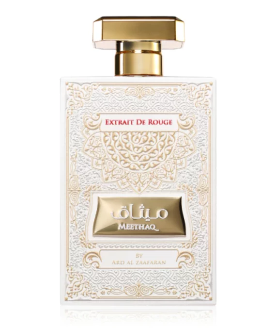  Apa de Parfum Meethaq Extrait de Rouge, Ard Al Zaafaran, Unisex - 100ml